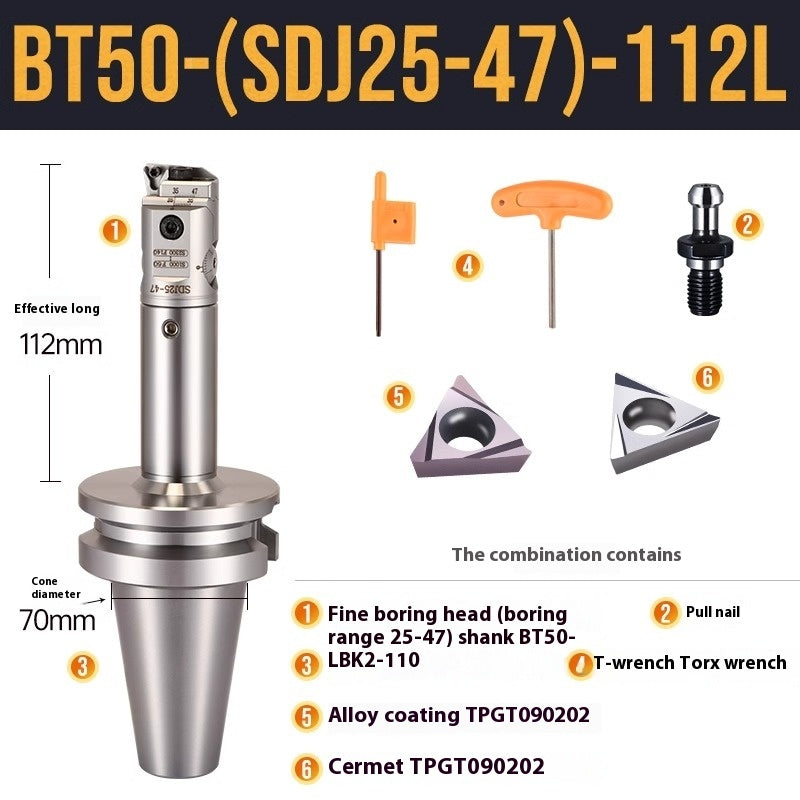 1071-SDJ Fine Boring Tools Fine Boring Heads Adjustable BT40 Fine Boring Tools Set Machining Center Small Bore Fine Boring Tools Shandong Denso Pricision Tools Co.,Ltd.